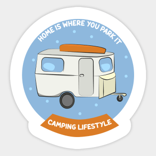 Eriba RV Park Camping Lifestyle Sticker